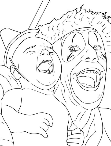 70+ exciting halloween printable coloring pages. The Creepy Clowns Coloring Book: il libro sui clown da ...