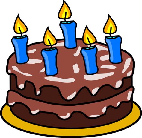 Happy Birthday Cartoon Cake Birthday Cake Clip Art Clipart Best