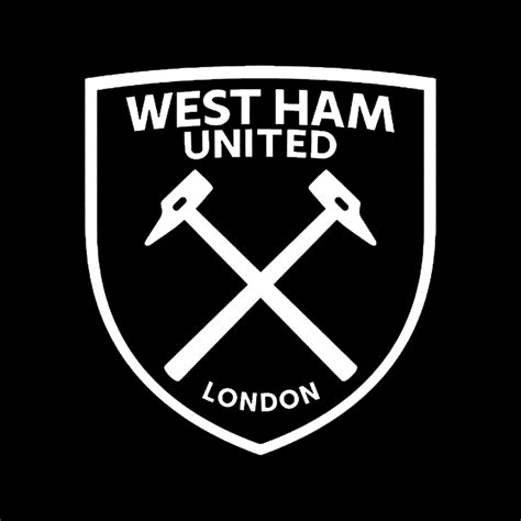 In july 2014, a prototype logo was posted on the official website, in four colourways. West Ham United Logo Vinyl Decal Stickers | STICKERshop.nz