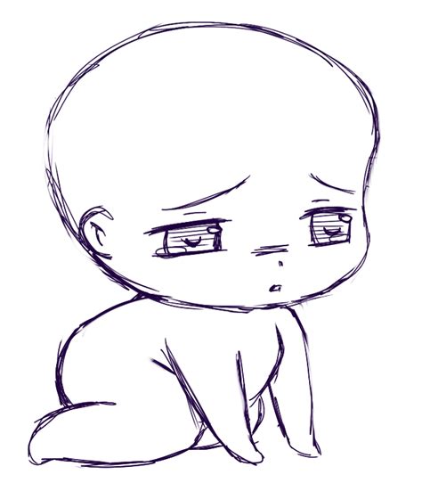Sad Poses Anime Sad Poses Sketches Sketch Coloring Page