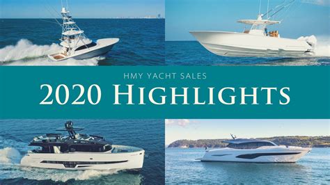Hmys Highlights Of 2020 Hmy Yachts