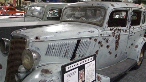 Look In Horror At The Bonnie And Clyde Death Car Motorious