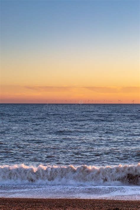 Sunset At Brighton Beach Stock Image Image Of Coast 131668355