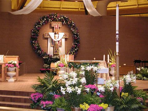 Catholic Church Palm Sunday Altar Decorations