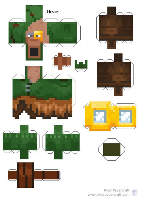 Pixel Papercraft Designs With The Tag Minecraft Dungeons