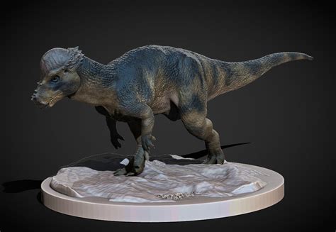 Wrex On Twitter Pachycephalosaurus Sculpture Dinosaurs Paleoart