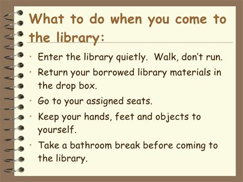 Library Rulesandprocedures