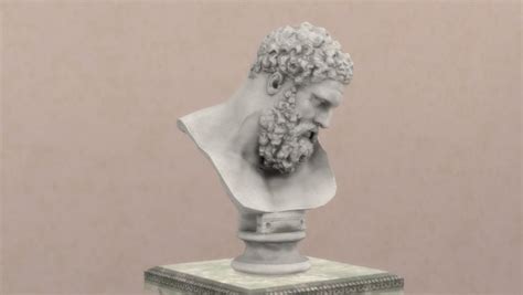 Mod The Sims Bust Of The Farnese Hercules By Thejim07 • Sims 4 Downloads