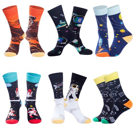 Mens Funny Socks Christmas Socks For Men Women Colorful Fun Novelty