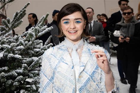 Maisie Williams Shows Up To Brit Awards With Blonde Hair Makeover