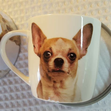 Chihuahua Coffee Mug Tin T Set Tin Ts Dog Coffee Chihuahua