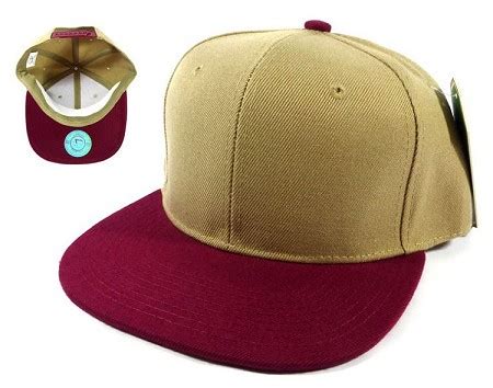 Our headwear customers include anyone from a landscape company to a. Wholesale Blank Snapback Hats Caps - Khaki | Burgundy