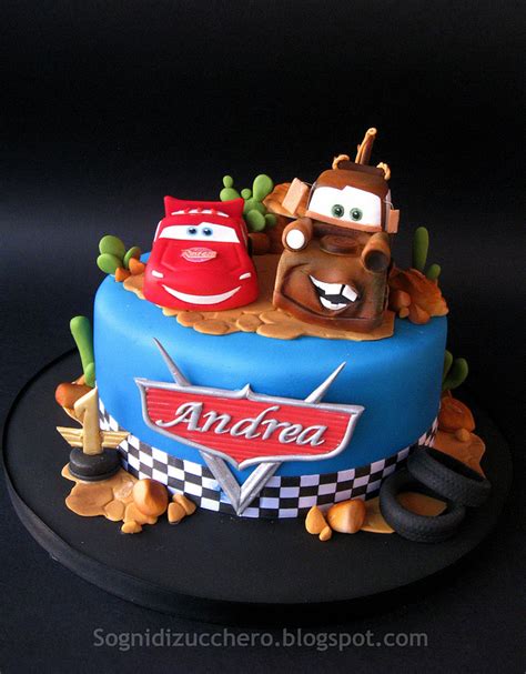 Buy the selected items together. sogni di zucchero: Pixar Cars cake