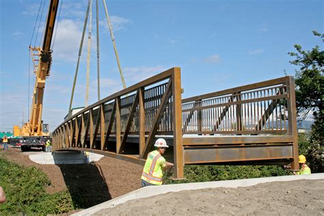 Whatcom Creek Bridge Replacement Faber Construction Construction