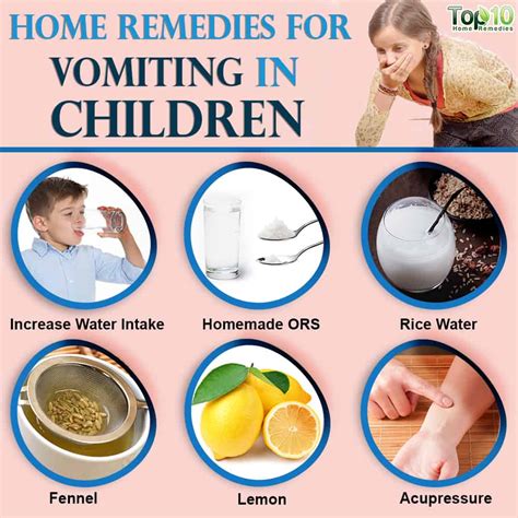 Vomiting And Nausea In Children Cure It The Natural Way Top 10 Home