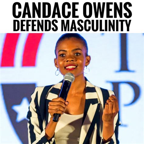Turning Point Usa Candace Owens Defends Masculinity