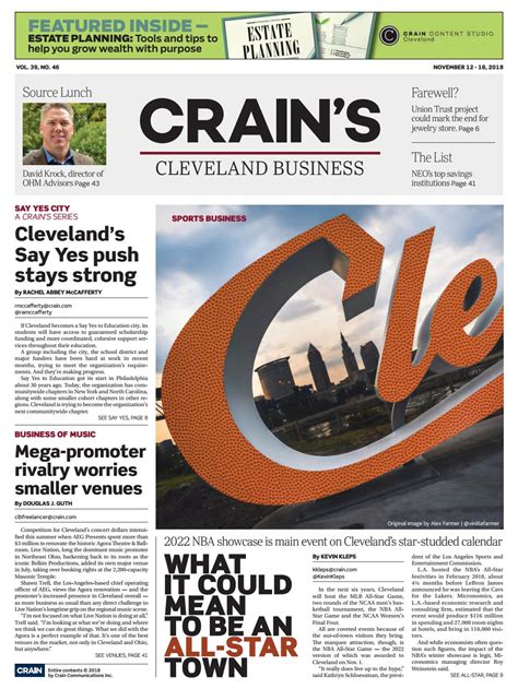 Crains Cleveland Business By Crains Cleveland Business Issuu
