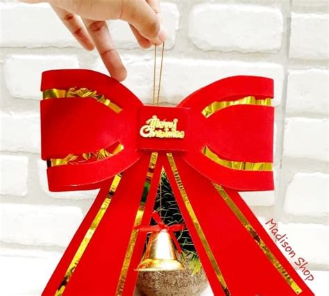 Kreasi natal dari pita jepang : Kreasi Natal Dari Pita Jepang - Ketupat 6cm Dari Pita ...