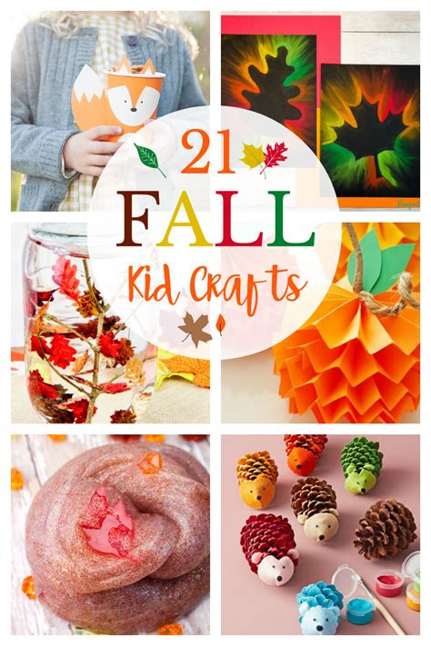 Fall Art And Crafts Activities For Kids