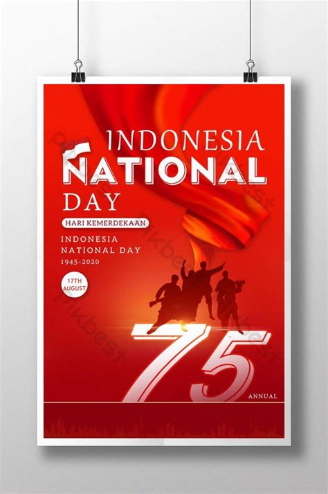 Detail Poster Kemerdekaan Indonesia Simple Koleksi Nomer 26