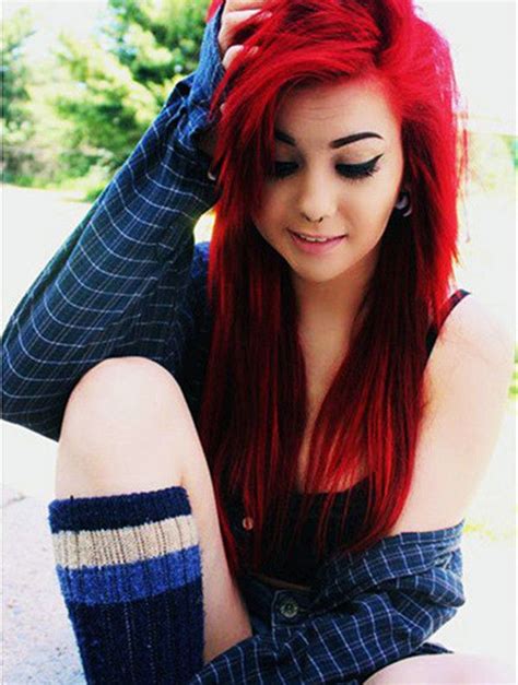 10 Tips To Keep Bight Colored Hair From Fading Bright Red Hair Hair Styles Red Scene Hair