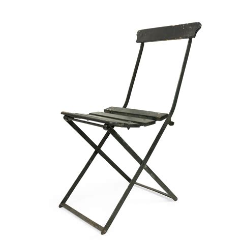 Outdoor Iron Folding Bistro Chair 1