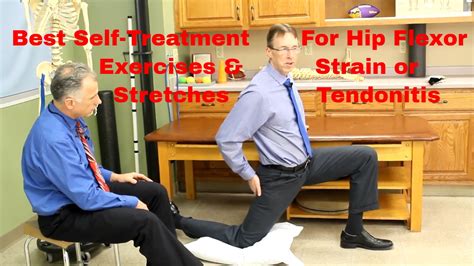 Hip Flexor Strain Tendonitis Best Stretches Exercises And Self