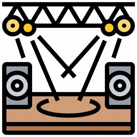 Concert Live Performance Show Stage Icon