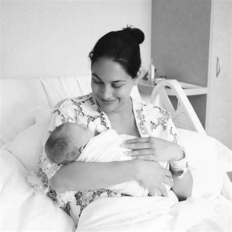 Brie Bella Shares Adorable Pictures Of Newborn Daughter Birdy Photosimagesgallery 66087