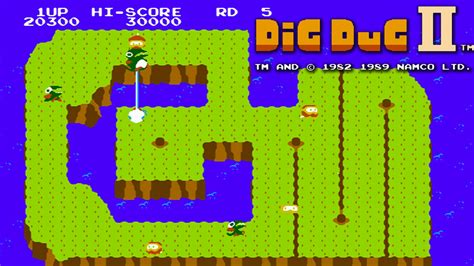 Dig Dug Ii Trouble In Paradise Wallpapers