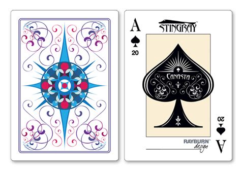 Canasta uses two standard decks, plus a set number of jokers. Canasta Cards - 4 Decks of Stingray Canasta Cards