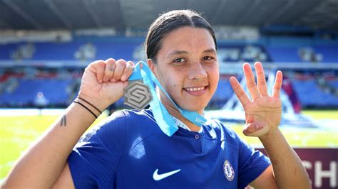 Sam Kerr Sets Ambitious New Target After Scoring To Help Chelsea To Yet