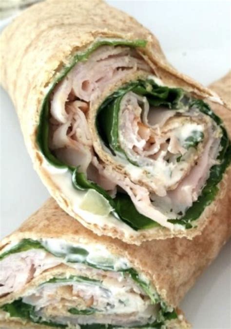 Spinach Turkey Crunch Wrap – Meal Prep Yum!