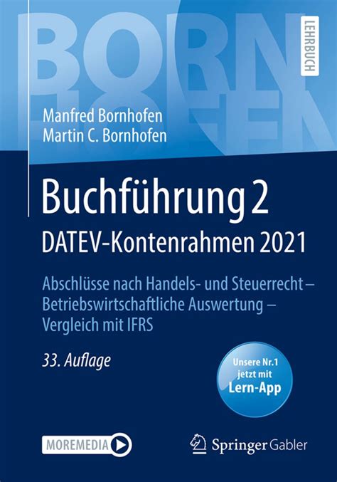 Buchführung 2 Datev Kontenrahmen 2021 Von Manfred Bornhofen Martin C Bornhofen Bücher Orell