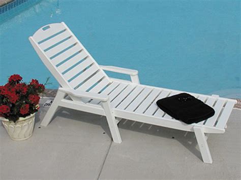 Swimming pool illuminated white plastic outdoor led beach lounge chair. Pool Furniture Supply. Chaise Lounge Recycled Plastic ...