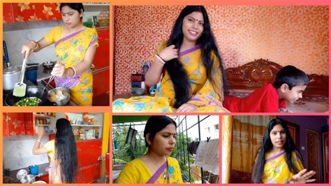 Indian House Wife Afternoon Lunch Routinebengali Vlogsaree Vlog Youtube