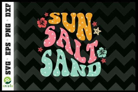 Sun Salt Sand Summer Time Graphic By Enistle · Creative Fabrica