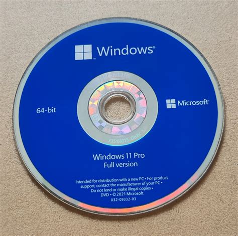 Microsoft Windows Professional Dvd X Bit With Key Coa Label