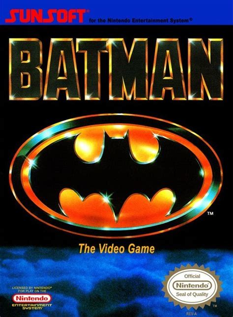 Batman The Video Game Nes Box Art Nintendology