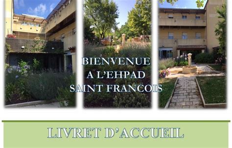 livret d accueil 2021 pdf EHPAD Saint François