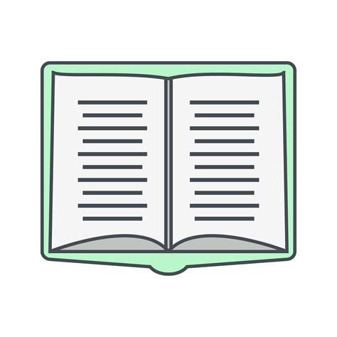 Open Book Logo Icon