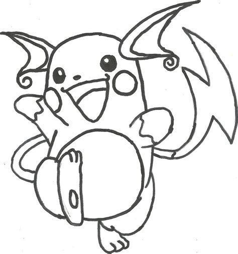 Electric Pokemon Coloring Pages At Free Printable
