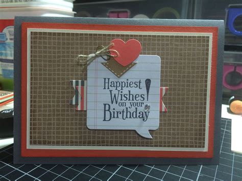 Cards From The Hip Hip Hooray Card Kit By Stampin Up Stepped Up A Bit