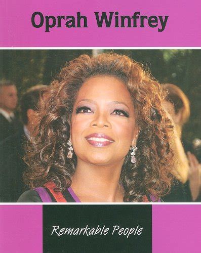 Oprah Winfrey Remarkable People Hudak Heather C 9781605966311 Books