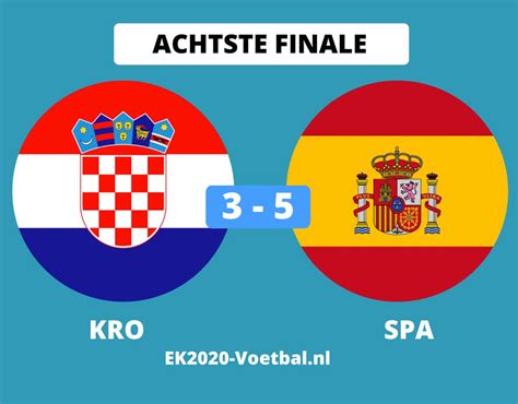 Wil jij altijd en overal op de hoogte zijn van. Spanje na verlenging via Kroatië naar kwartfinale EK 2021 ...
