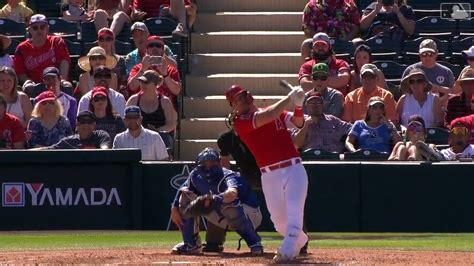 Mike Trout Home Run 362020 Youtube
