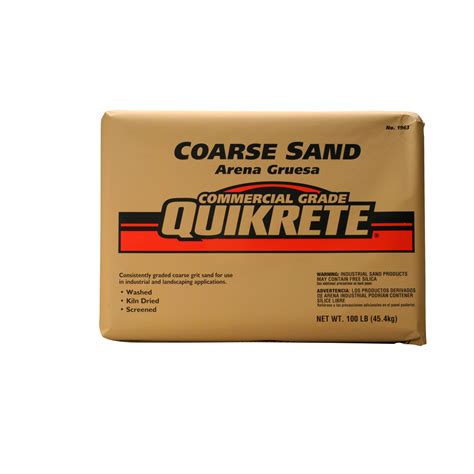 Shop Quikrete 100 Lbs Silica Sand At