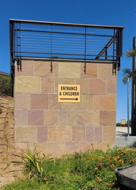 Outdoor Directional Signage For Malibu Pacific Church