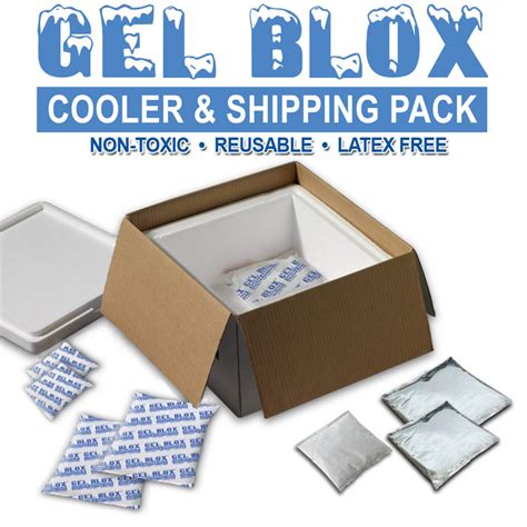 Gel Blox Cold Shipping Pack Lar Packing Supplies And Solutionspacking