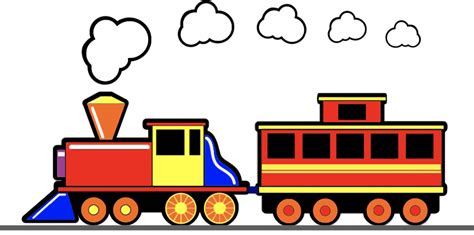 Toy Train Openclipart